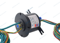 1MPa Air Pneumatic Rotary Union Combine Electric Power Ethernet Signal Slip Ring با استفاده از یک حلقه اسلیپ