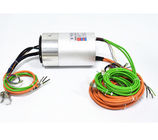 Gigabit Ethernet Slip Ring RJ45 اتصال دهنده کانال هوا برای دستگاه پر کردن