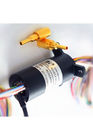 کم صدا الکتریکی حلقه لغزش HDMI 24 * 2A مدار اتصال HDM / SDI روتاری