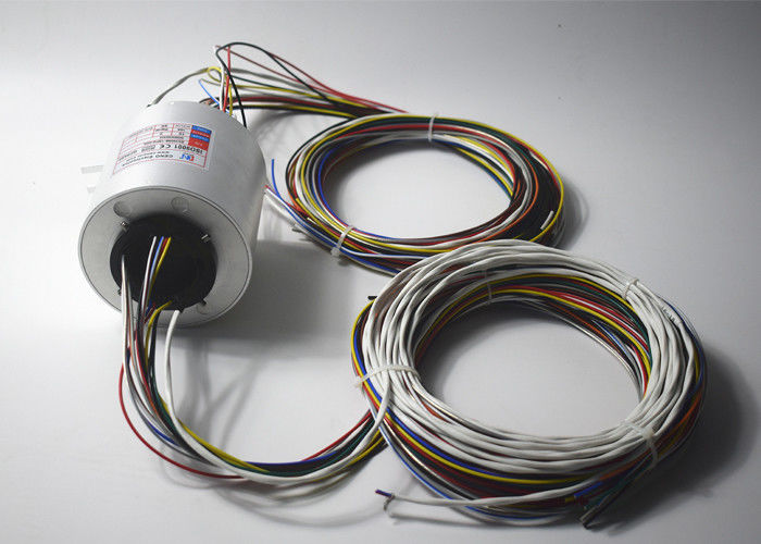 485 اتصالات سیگنال اتصالی دوار از طریق حلقه لغزش سوراخ طراحی مدولار استاندارد