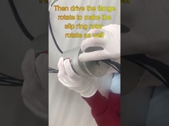 اتصال چرخشی شفت کور، حلقه لغزشی، ادغام سیگنال برق و انکودر