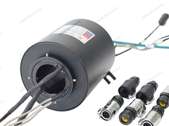 یکپارچه سازی اترنت و رمزگذاری سیگنال Slip Ring
