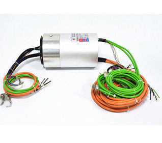 Gigabit Ethernet Slip Ring RJ45 اتصال دهنده کانال هوا برای دستگاه پر کردن