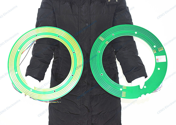 Slim Pancake Slip Ring 254 mm for Height Limited Space Application