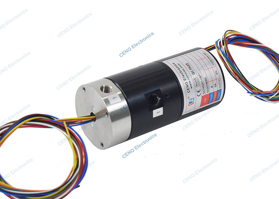 30rpm حلقه گسسته یکپارچه با چرخش پنوماتیک و قدرت مشترک و کلکتور الکتریکی
