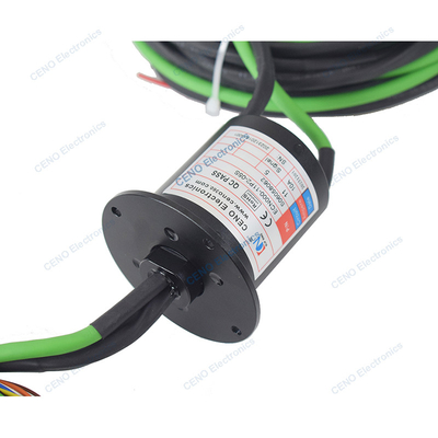 حلقۀ لغزنده سیگنال Modbus با قدرت الکتریکی 10A و فلنج برای اتوماتیک صنعتی