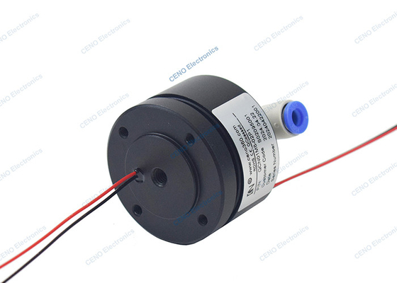 1-کانال گاز یکپارچه اتحادیه چرخش پنوماتیک با Ø6mm حوضچه و -100KPa ~ 0.6MPa