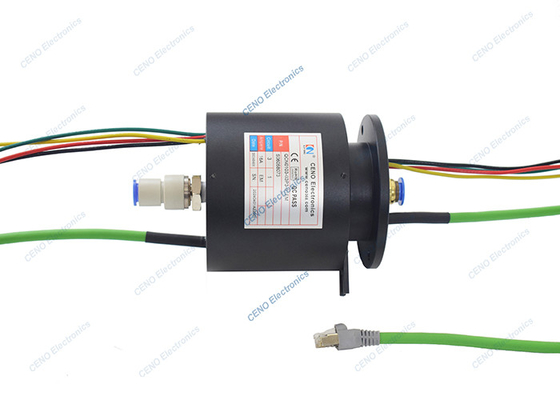 یکپارچه سازی اتحاد چرخنده پنوماتیک با سیگنال 100M اترنت برای ماشین CNC