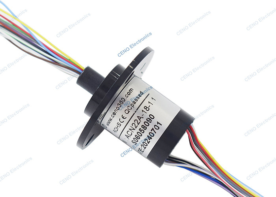 18 مدار 2A حلقه اسلیپ کوچک کپسول با 300rpm برای ربات پاک کننده