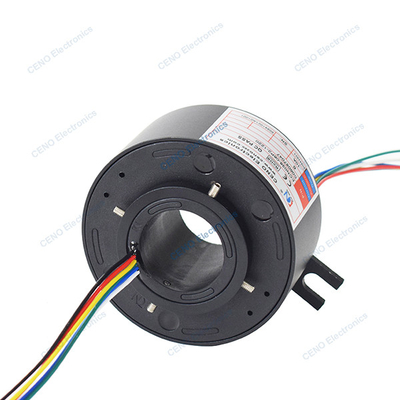 از طریق سوراخ حلقه اسلیپ با سوراخ داخلی 38mm و چرخش رسانا برای صنعت