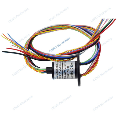 حلقه کپسول کم درجه با قدرت و سیگنال USB برای بازوهای ربات